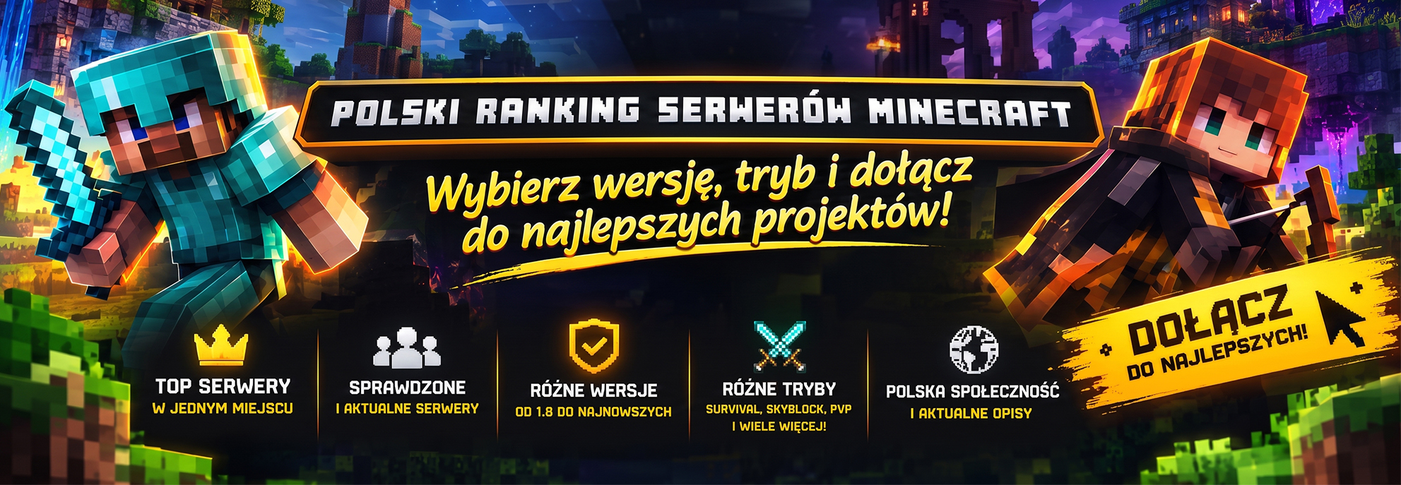 Mc-Serv.pl - Ranking Serwerów Minecraft